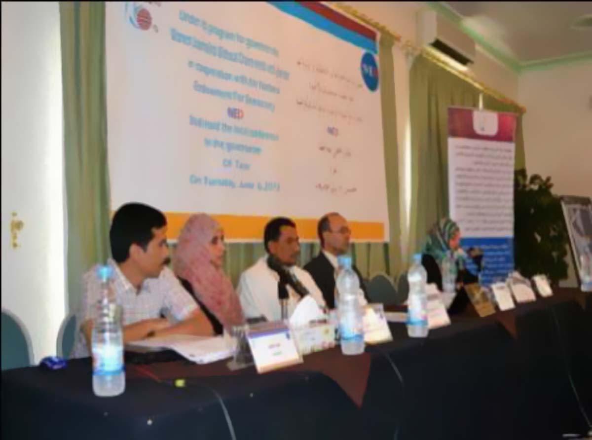 صحفيات بلا قيود تنظم مؤتمرا محليا لمناقشة قضايا تعز